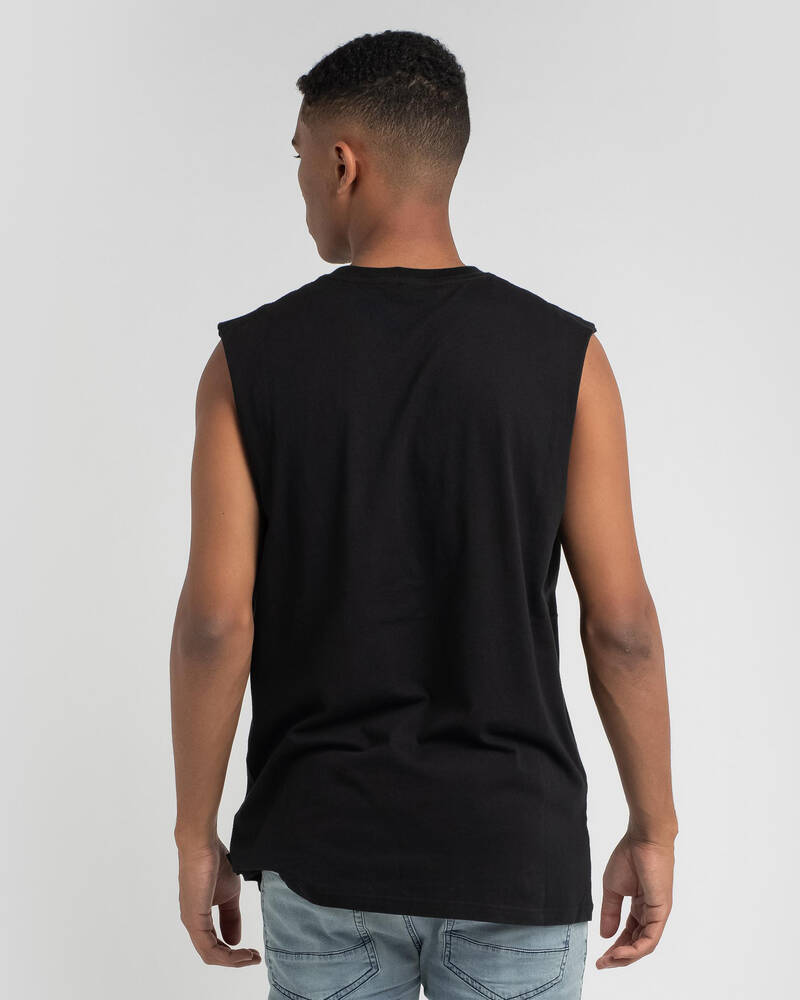 Rusty Short Cut Muscle Tank for Mens