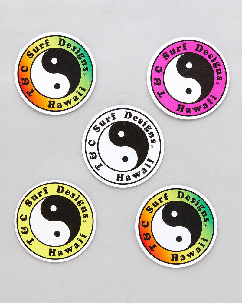 Town & Country Surf Designs OG Sticker Pack for Unisex