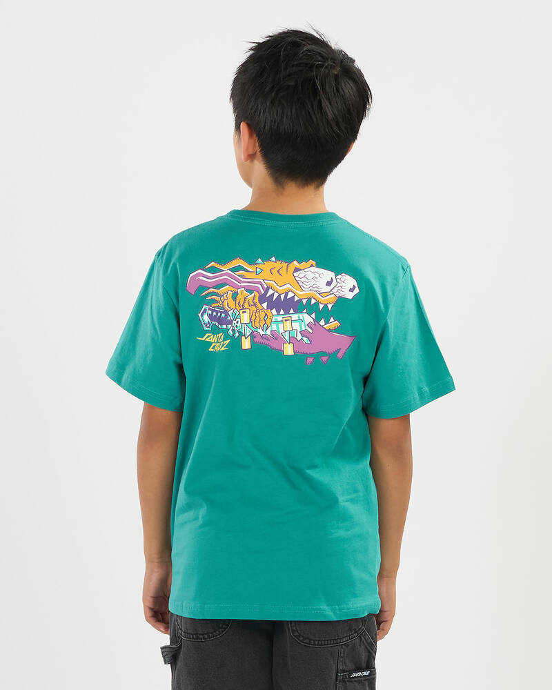 Santa Cruz Boys' Meek Scratched Slasher T-Shirt for Mens