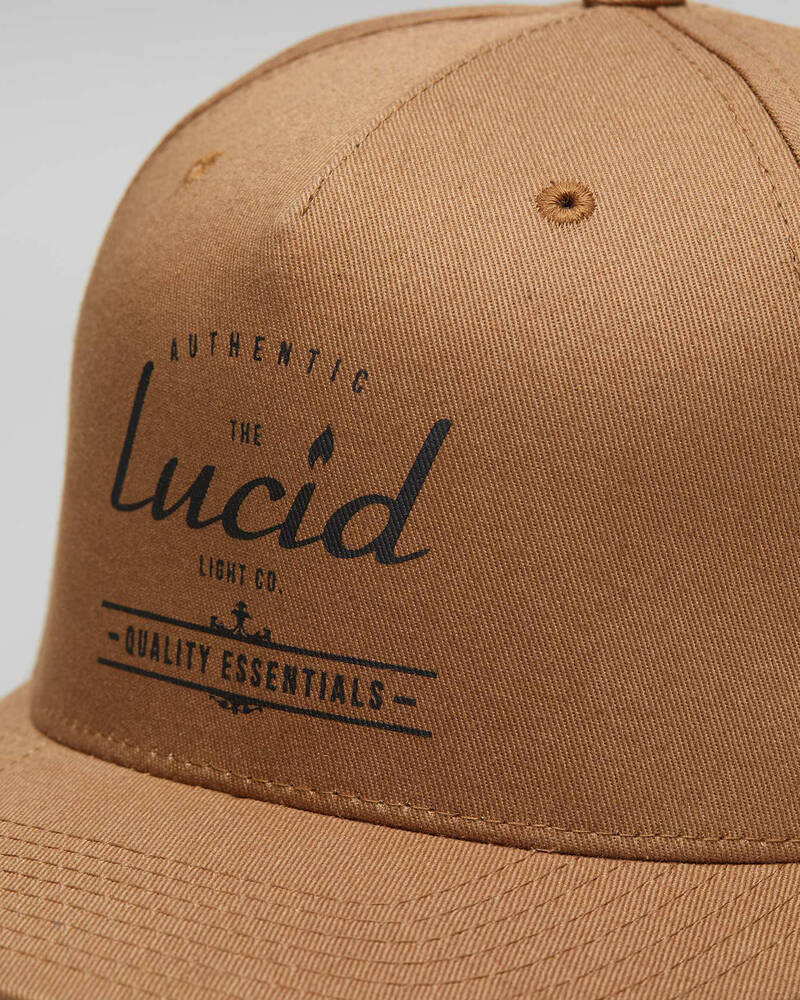 Lucid Wedge Snapback Cap for Mens