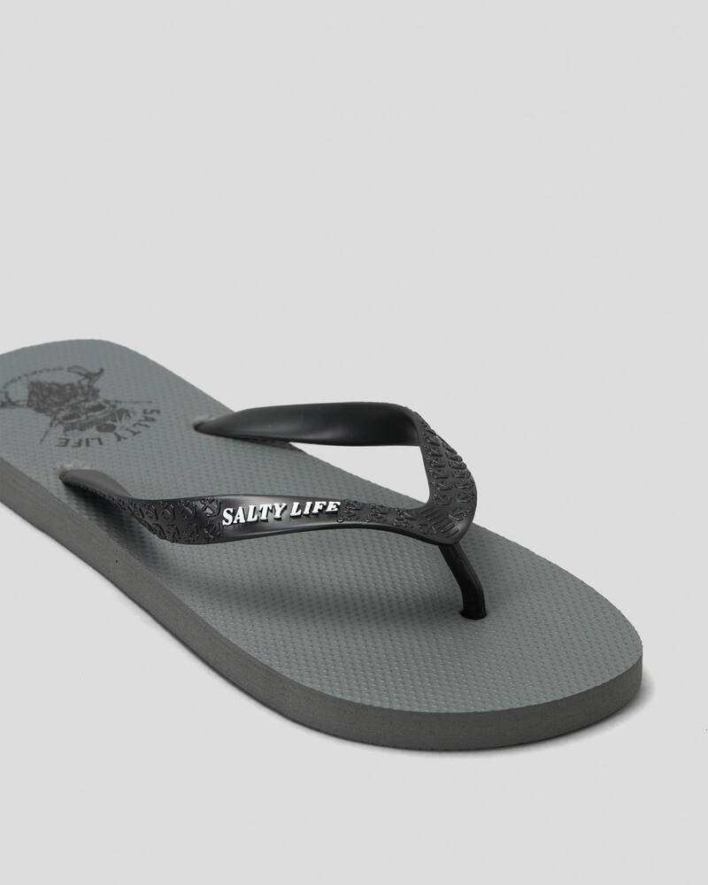 Salty Life Overboard Thongs for Mens