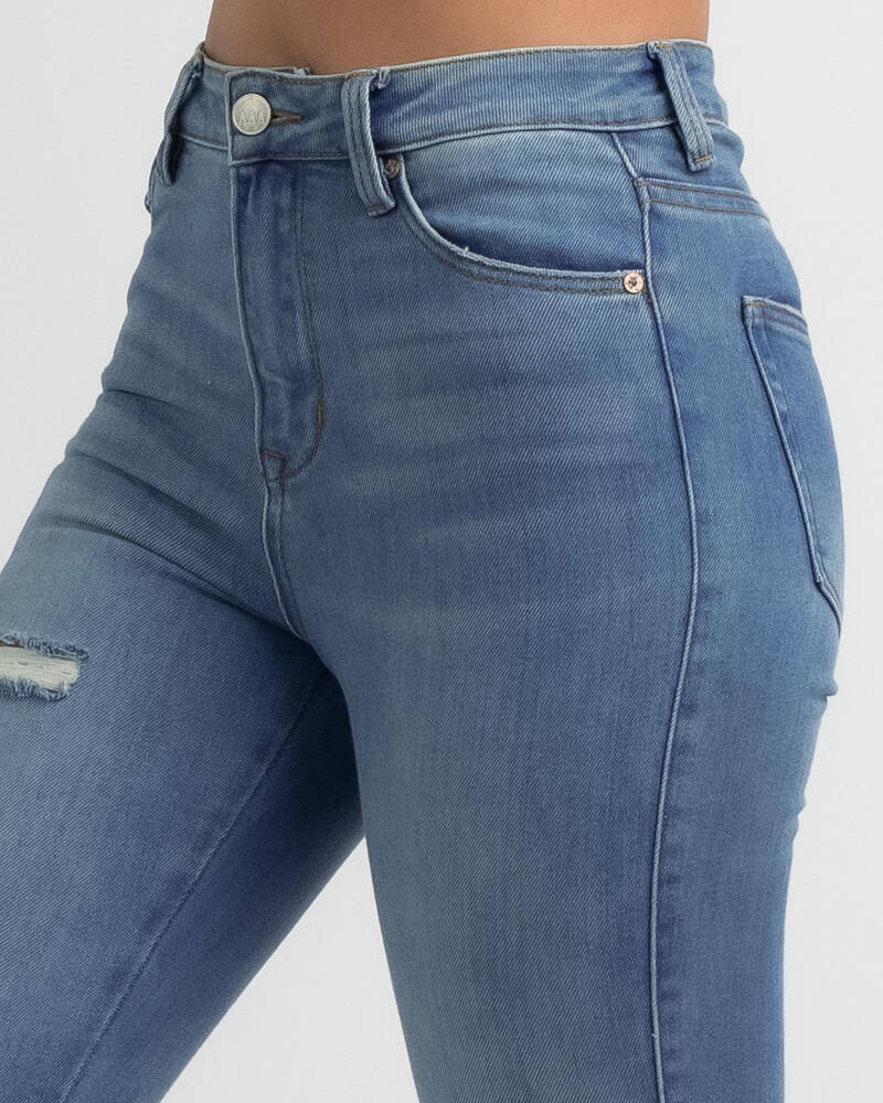 Ziggy Denim Swizzle Sticks High Rise Skinny Jeans for Womens