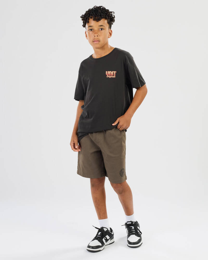Dexter Boys' Glare Elastic Waist Shorts for Mens