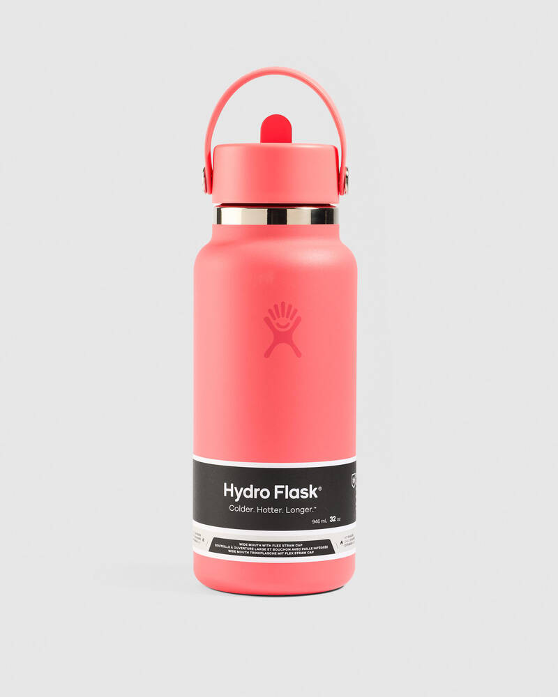 Hydro Flask 32 Oz Wide Flex Straw Cap Bottle for Unisex