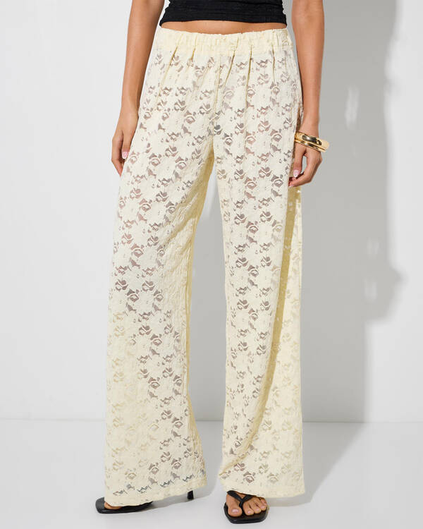 Meli French Lace Pants