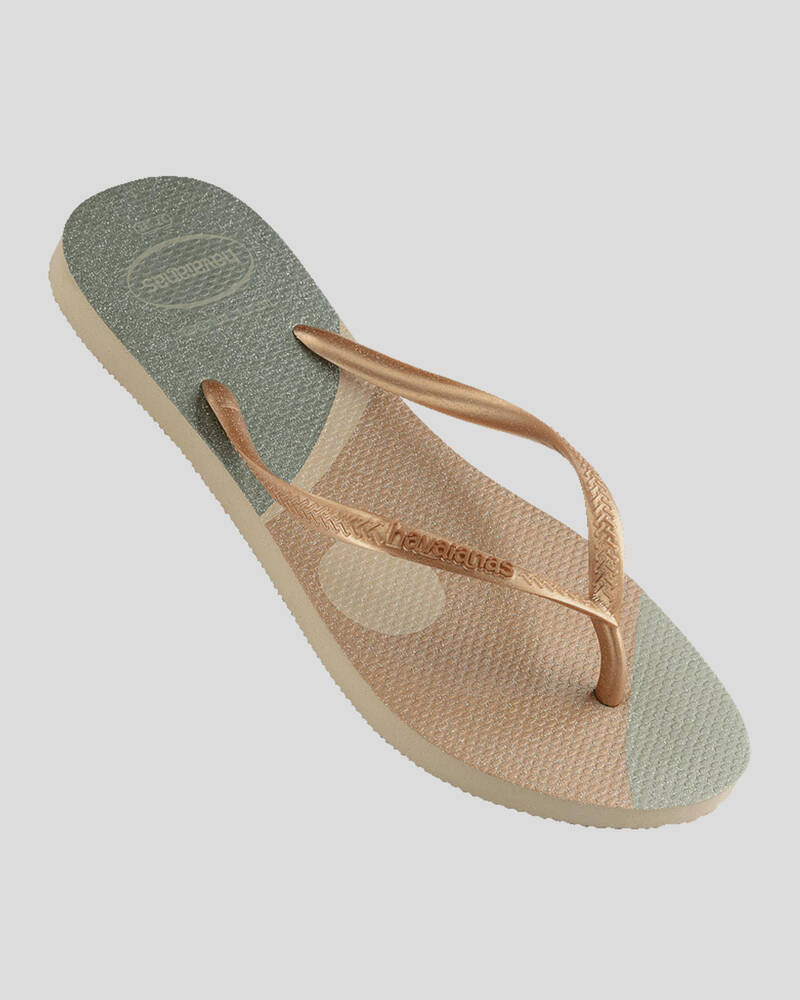 Havaianas Kids' Slim Palette Glow Thongs for Womens
