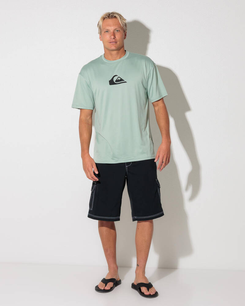 Quiksilver Solid Streak Short Sleeve Surf T-Shirt for Mens