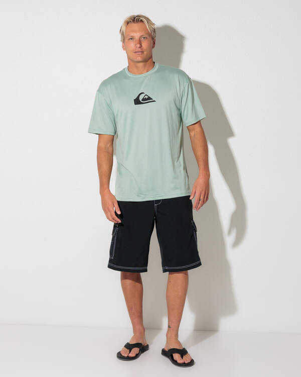 Quiksilver Solid Streak Short Sleeve Surf T-Shirt for Mens