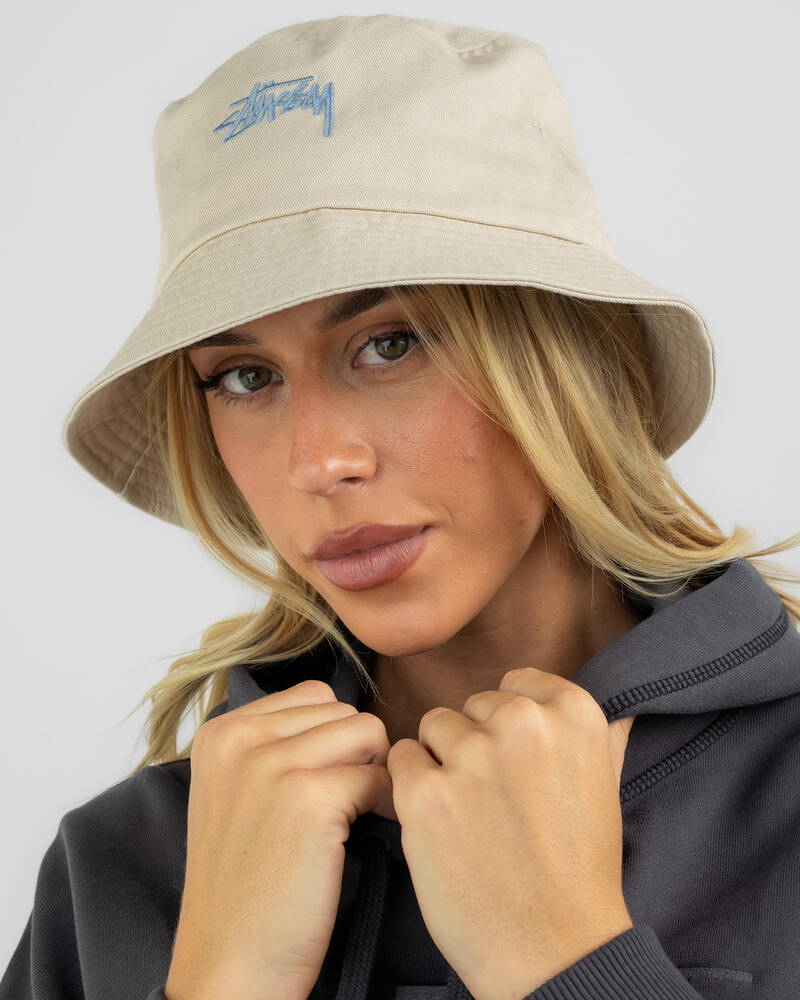 Stussy Stock Bucket Hat for Womens