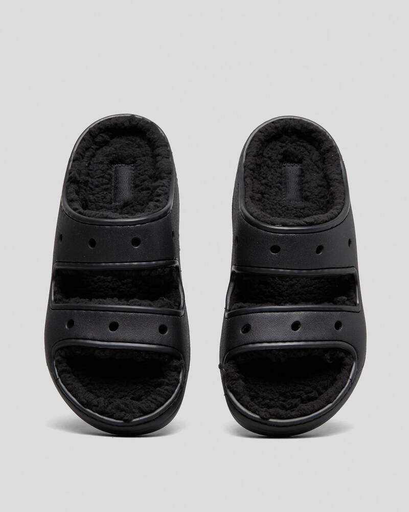 Crocs Classic Cozzzy Sandals for Unisex