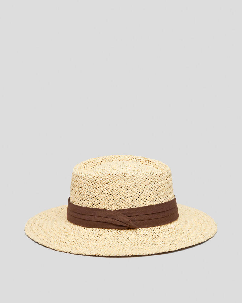 Mooloola Izzy Boater Hat for Womens