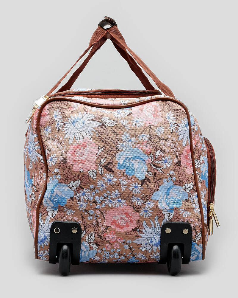 Mooloola Daphne Small Wheeled Travel Bag for Womens