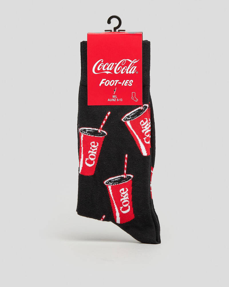 FOOT-IES Coke Summer Cup Socks for Mens