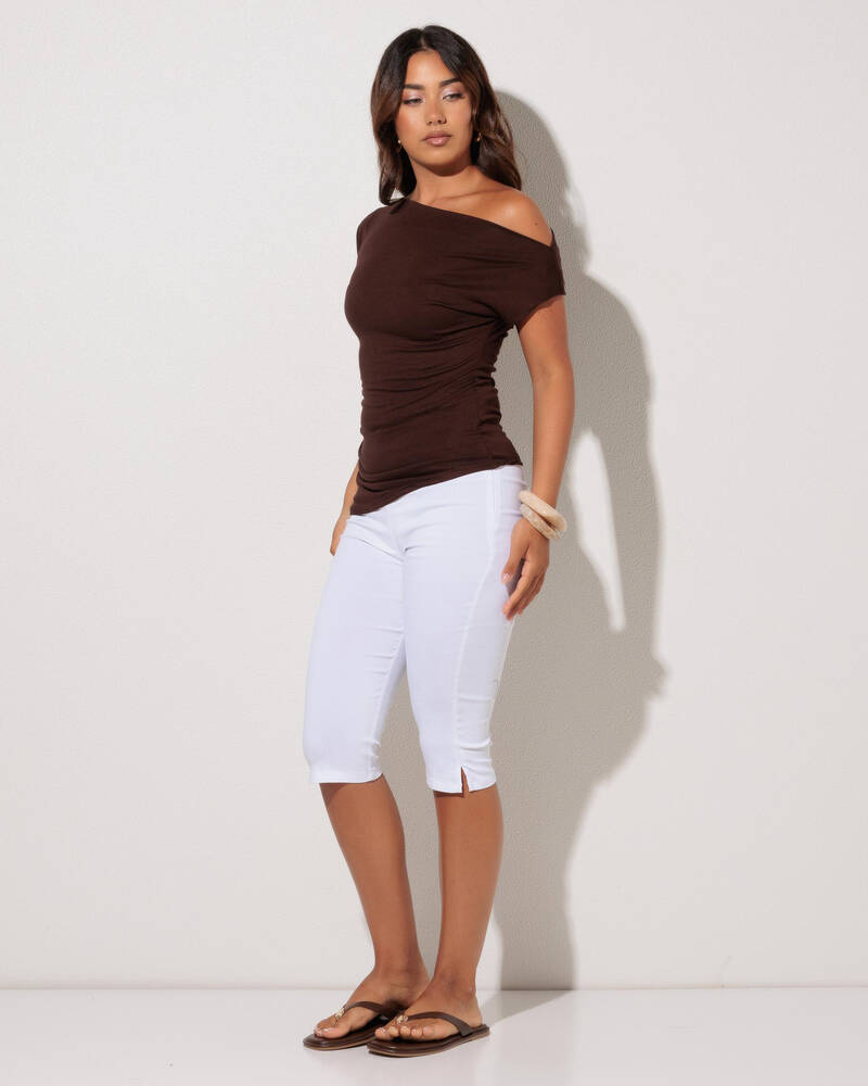 Ava And Ever Sabrina Off Shoulder Top for Womens