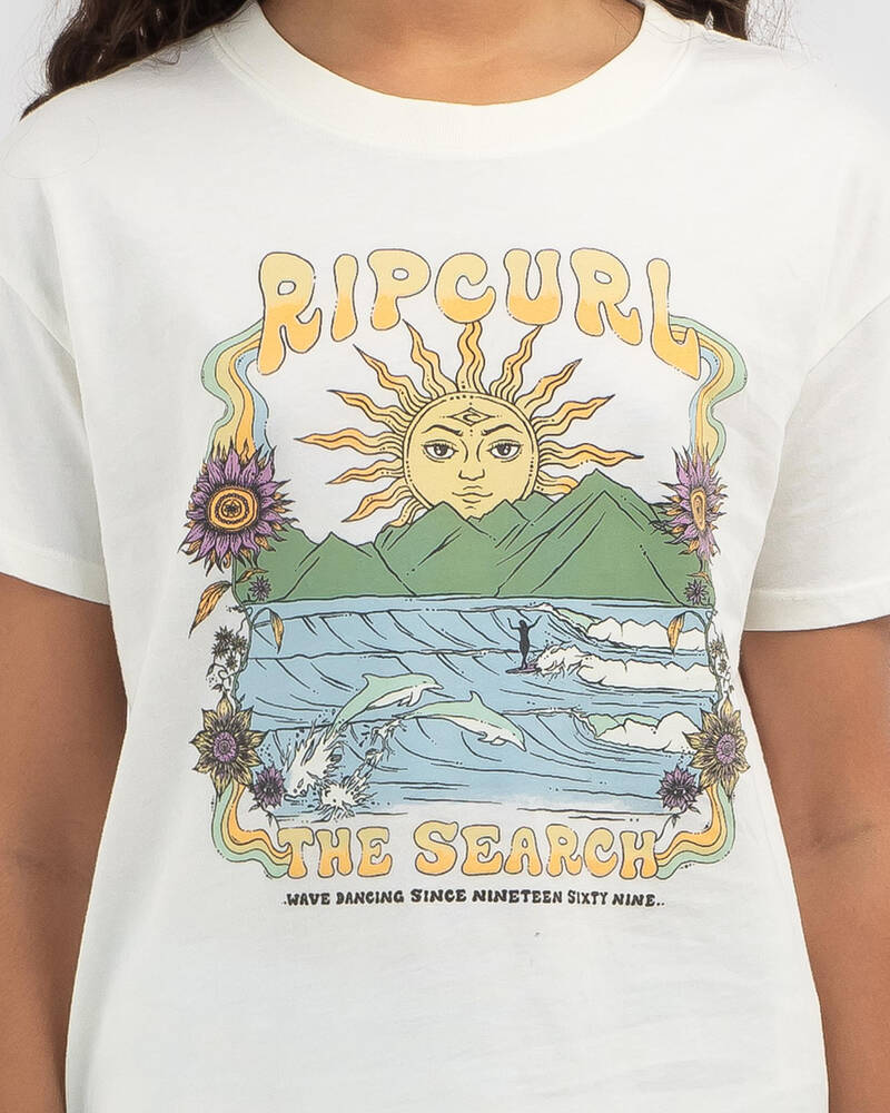 Rip Curl Girls' Hibiscus Heat Art T-Shirt for Womens