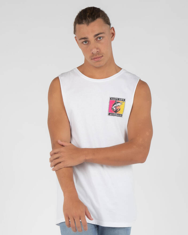 Salty Life Mirage Muscle Tank for Mens