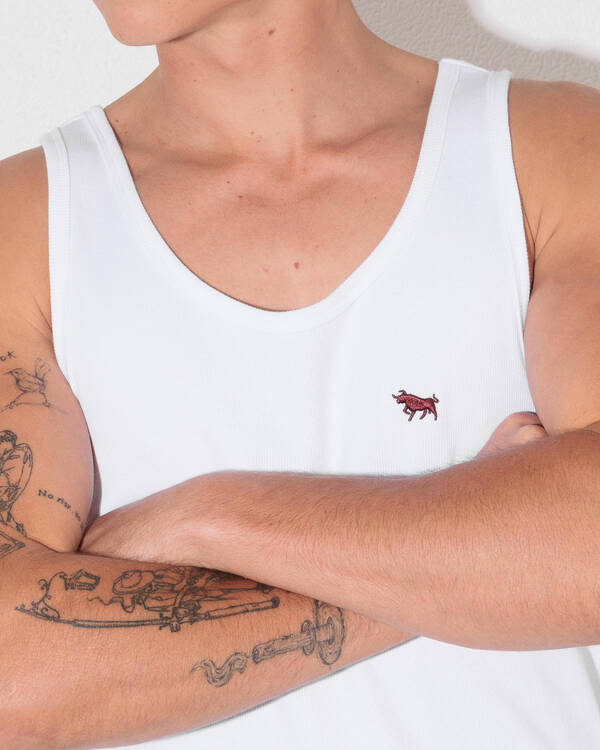 Ringers Western Shearer Rib Singlet Tank for Mens