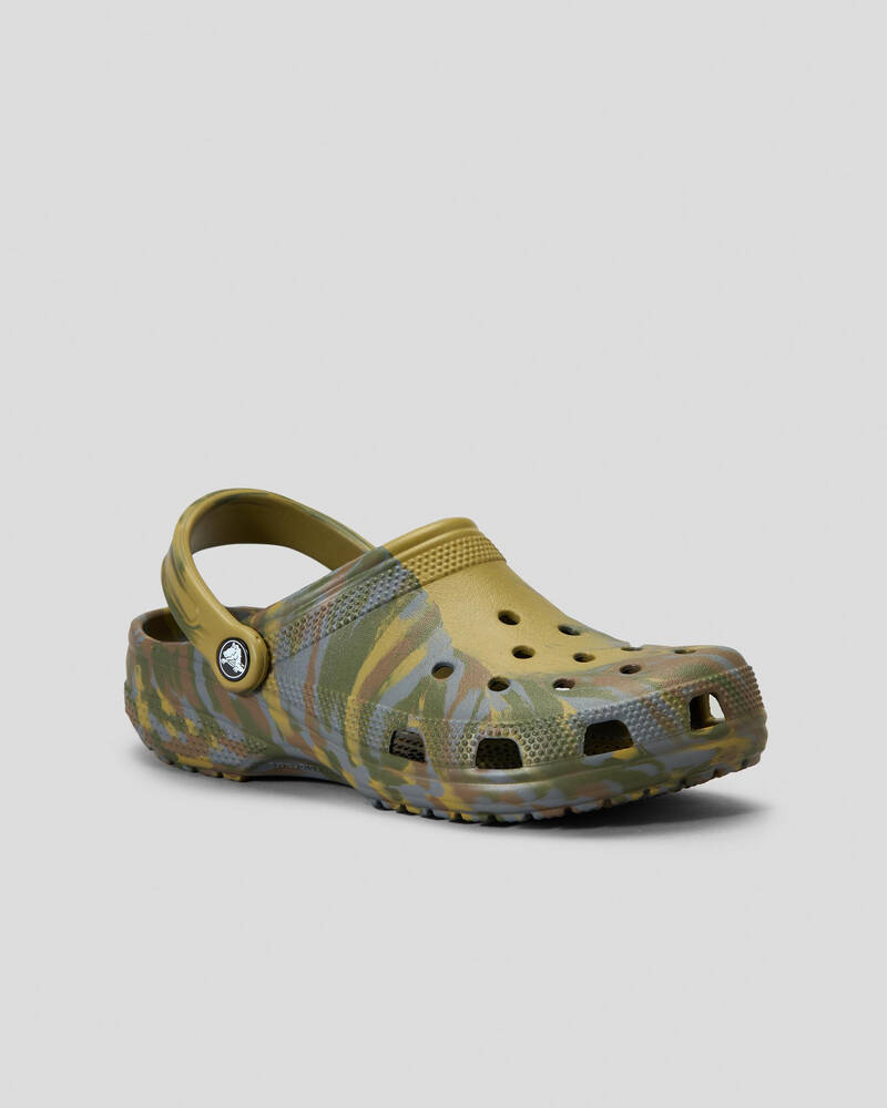 Crocs Marble Classic Clogs for Unisex