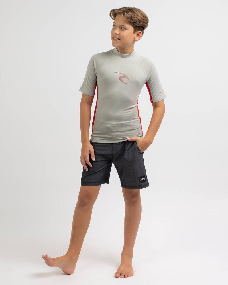 Rip Curl Boys' Wave Short Sleeve for Mens
