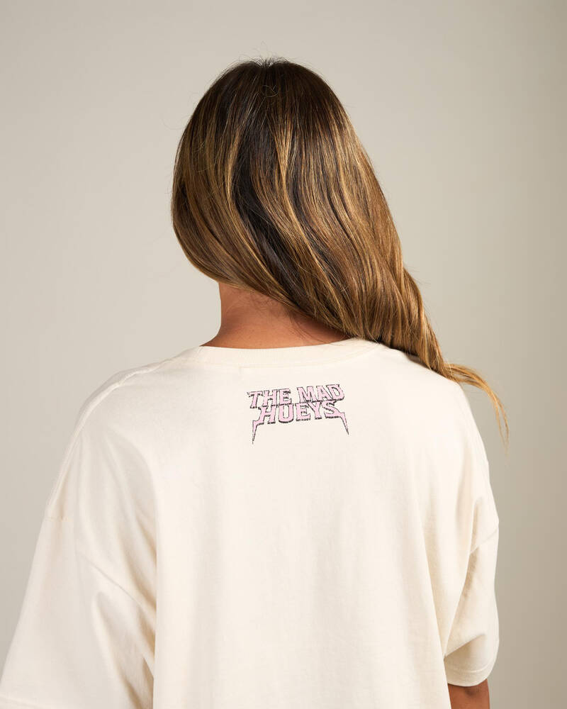 The Mad Hueys Born To Hueys Oversized T-shirt for Womens
