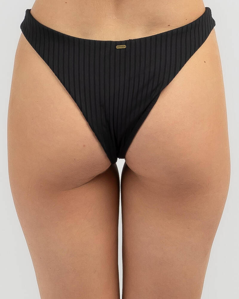 Rip Curl Premium High Cut Skimpy Bikini Bottom for Womens