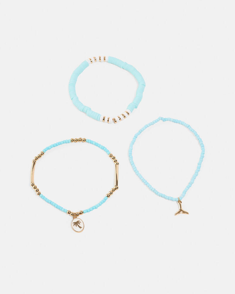 Karyn In LA Palm Cove Anklet Pack for Womens