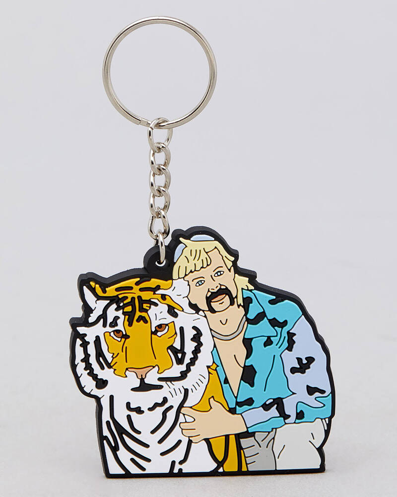 Pro & Hop Tiger King Keyring for Unisex