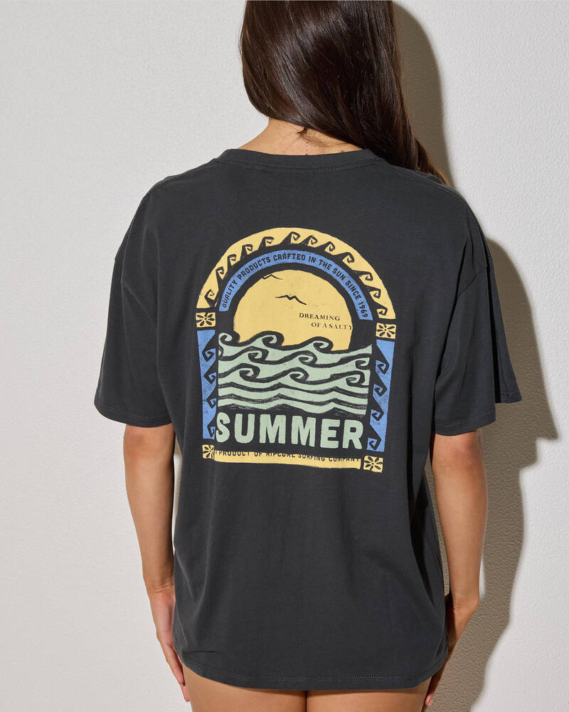 Rip Curl Summer Heritage T-Shirt for Womens