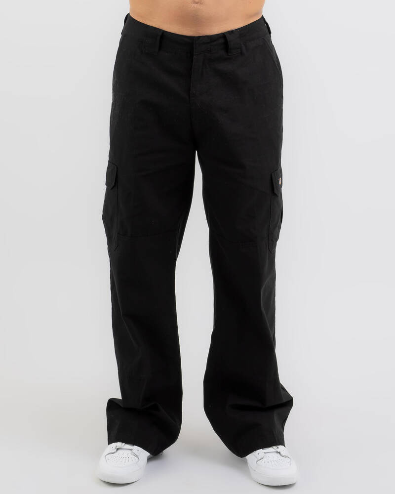 Shop Dickies 85-283 Cargo Ripstop Pants In Black - Fast Shipping & Easy ...
