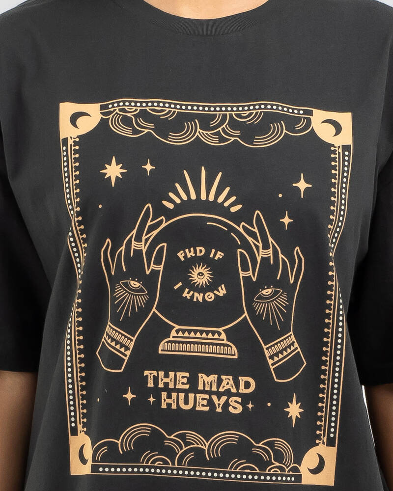 The Mad Hueys Fortune Teller Oversized Tee for Womens