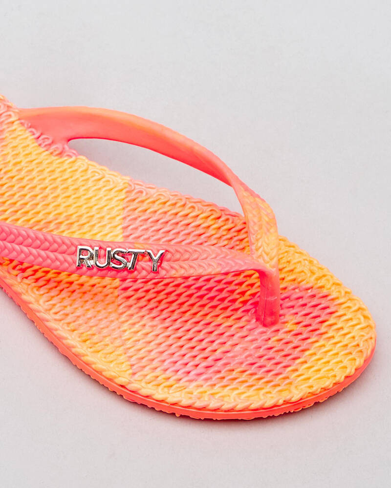 Rusty Girls' Splat Flippin' Thongs for Womens