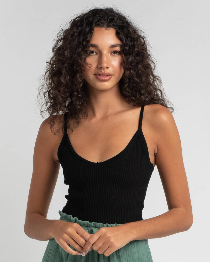 Mooloola Gardenia Knit Top for Womens