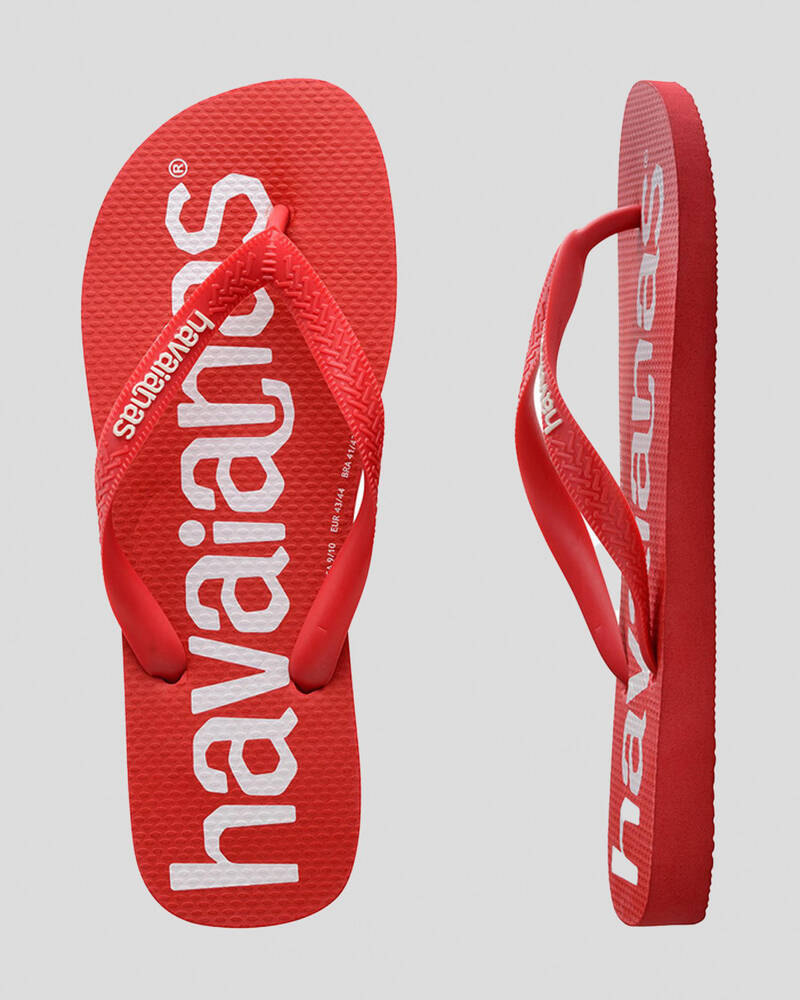 Havaianas Top Logo Thongs for Mens image number null