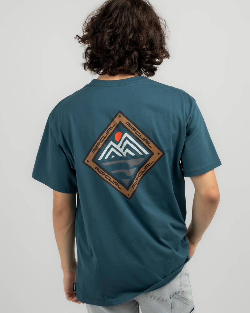 Rip Curl Vaporcool Journeys Peak T-Shirt for Mens