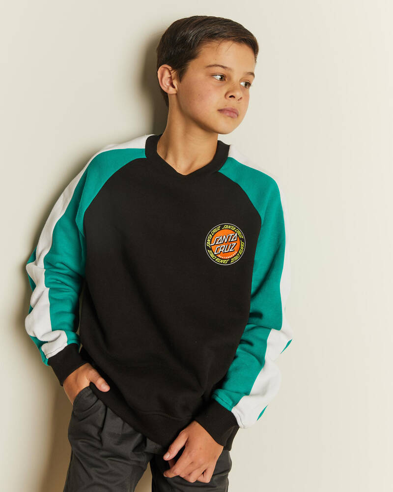 Santa Cruz Boys' Ringed Dot Sweatshirt for Mens