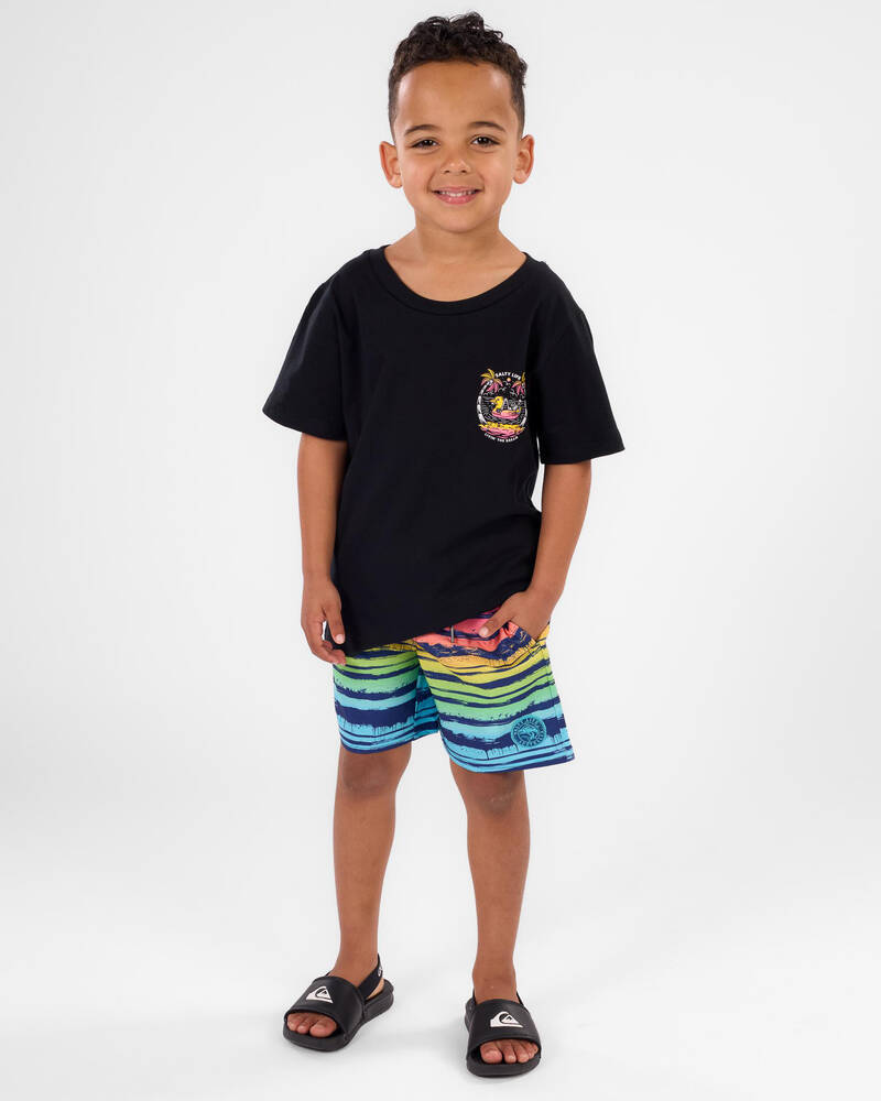 Salty Life Toddlers' Palette Elastic Waist Shorts for Mens
