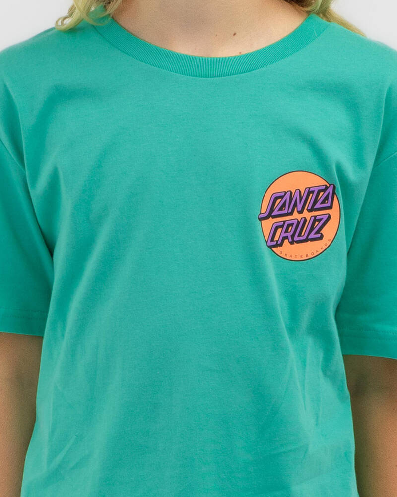Santa Cruz Girls' Other Dot Chest T-Shirt for Womens