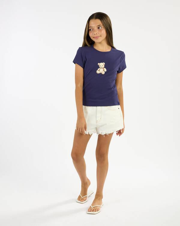 Mooloola Girl's Teddy Bear Top for Womens