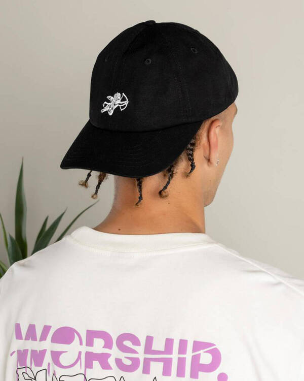 Worship Supplies Cherub Canvas Dad Cap for Mens