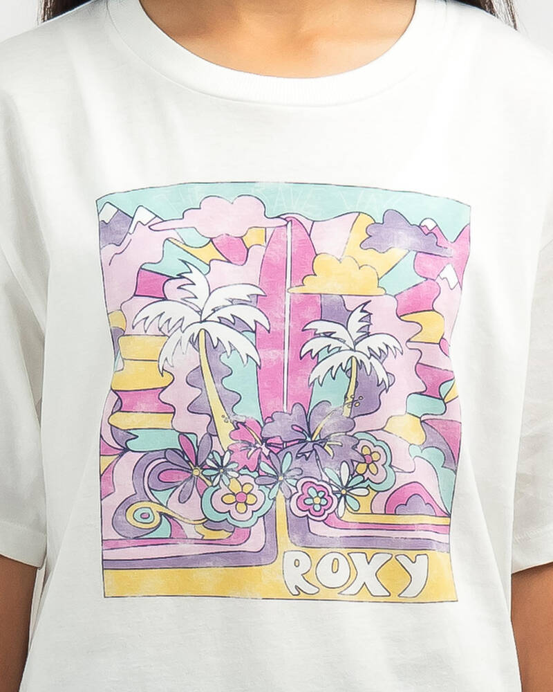 Roxy Girls' Gone To California B T-Shirt for Womens