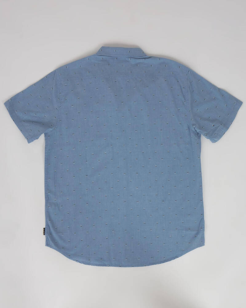 Billabong Mens' All Day Jacquard Short Sleeve Shirt for Mens