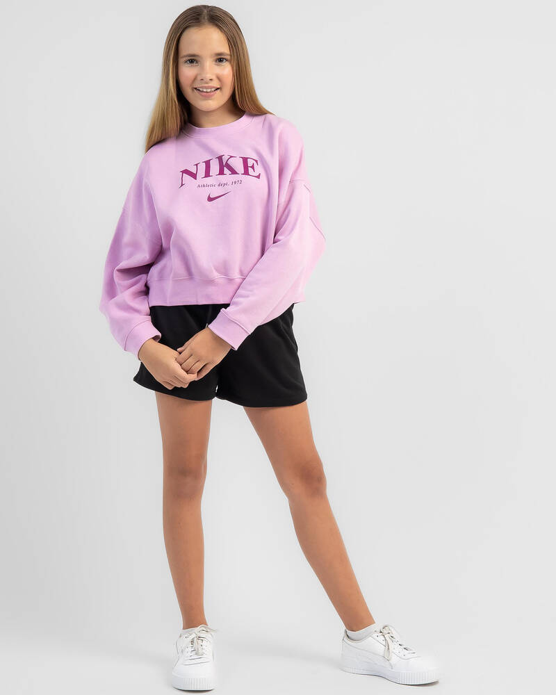 Nike Girls' Trend Sweatshirt for Womens