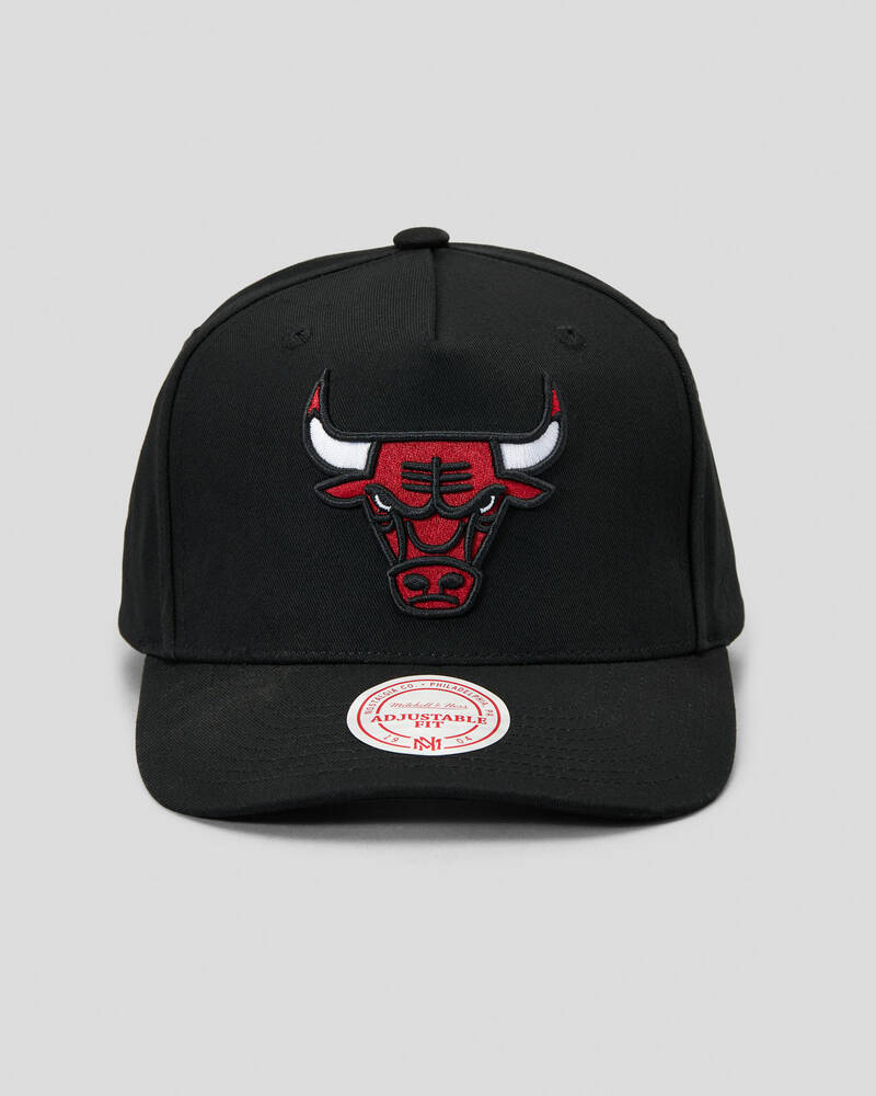 Mitchell & Ness Chicago Bulls Team Logo MVP Snapback Cap for Mens