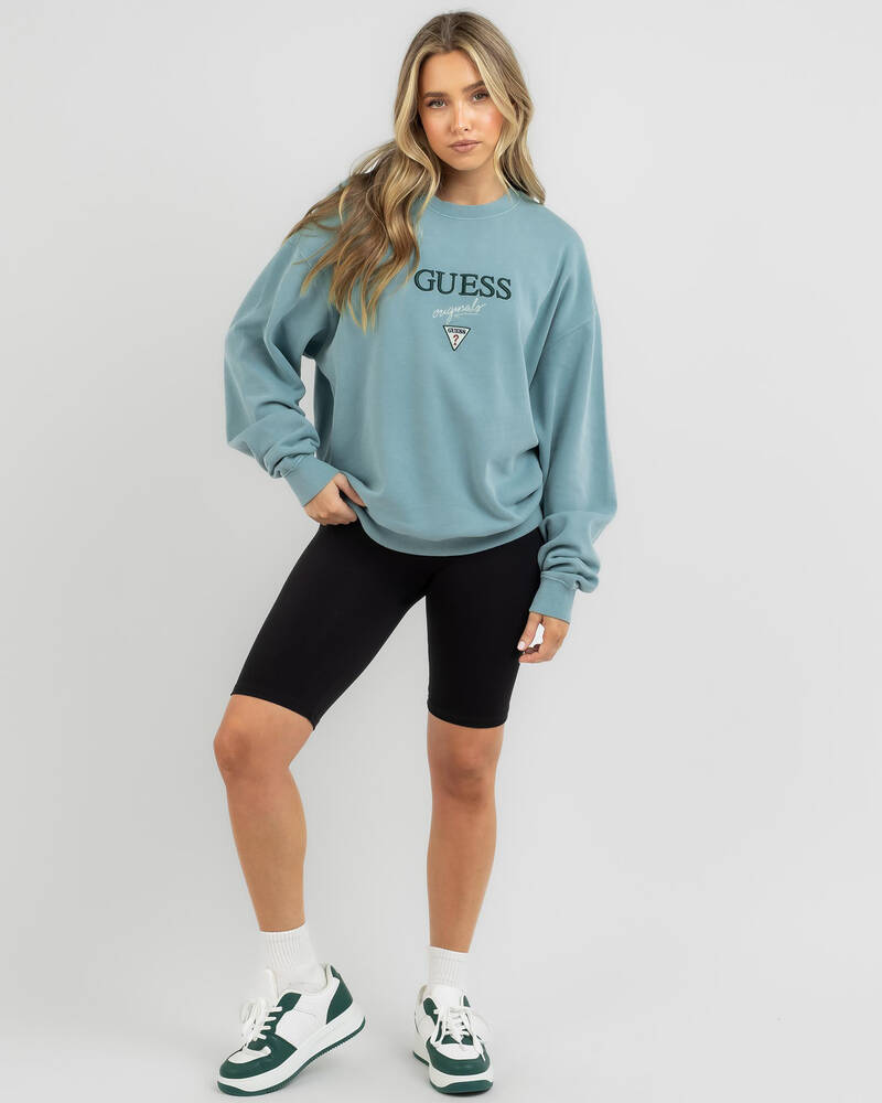GUESS Originals Baker Logo Sweatshirt for Womens