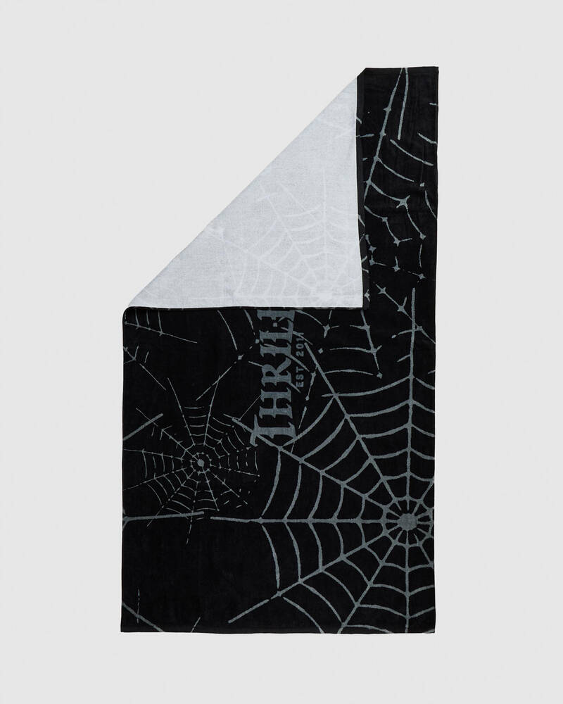 Thrills Web Of Deceit Towel for Unisex