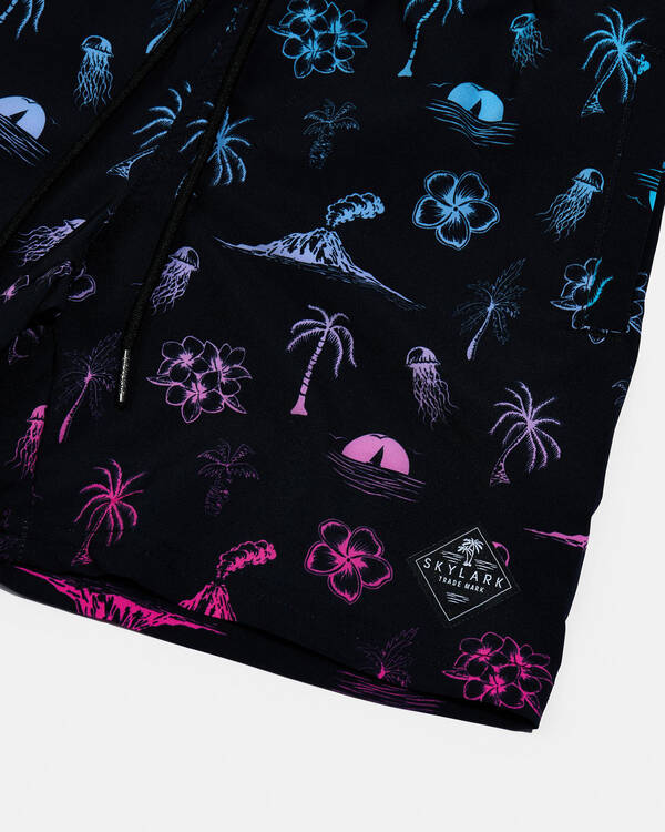 Skylark Toddlers' Lean Back Elastic Waist Shorts for Mens