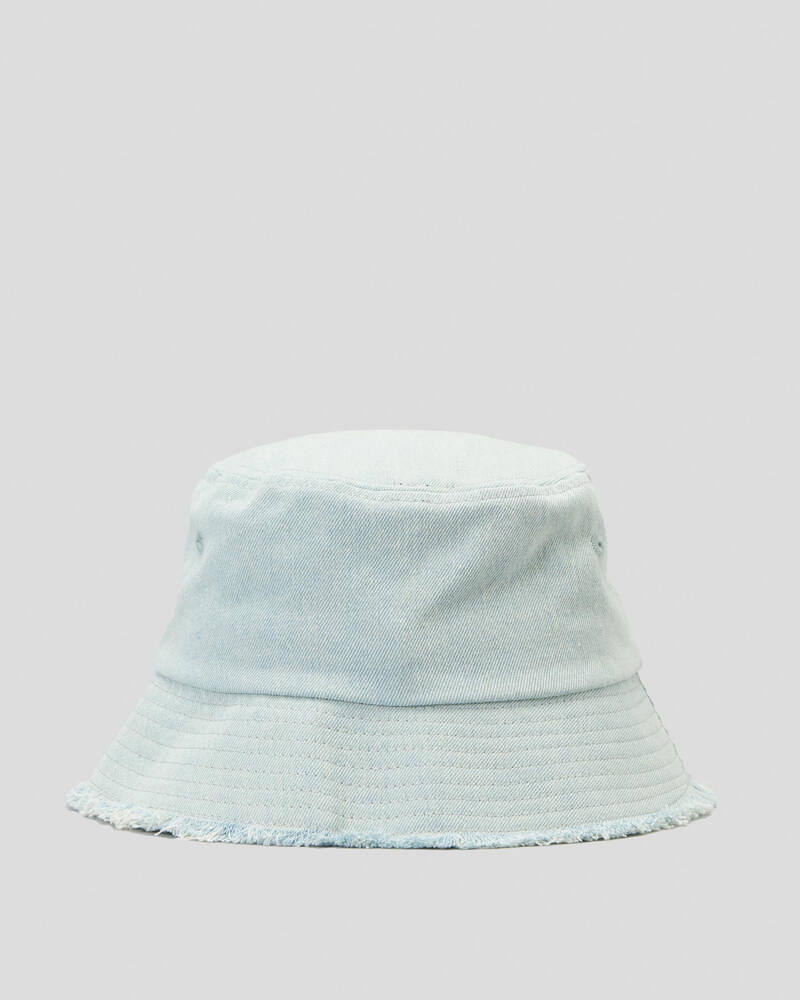 Santa Cruz Poppy Stack Strip Bucket Hat for Womens