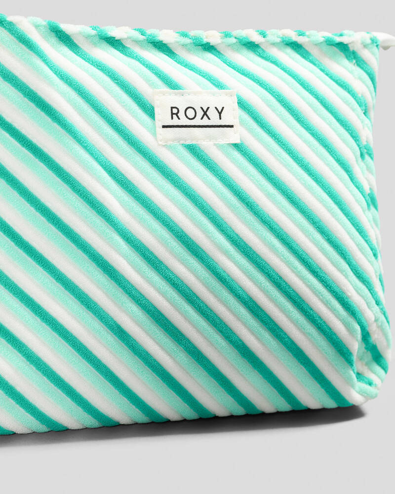 Roxy Beach Glass Makeup Case for Womens