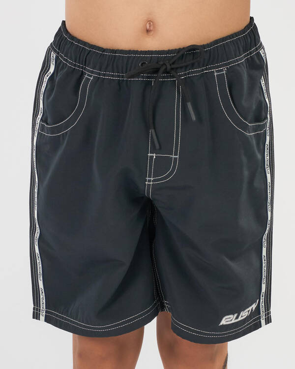 Rusty Boys' Flip Daddy Elastic Board Shorts for Mens