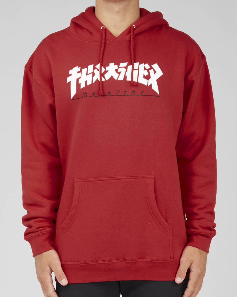 Thrasher Godzilla Hoodie for Mens